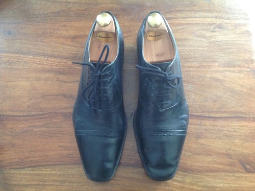 Stemar black calf - calf, leather