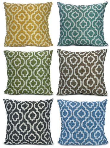 Chenille moroccan cushions - moroccan,