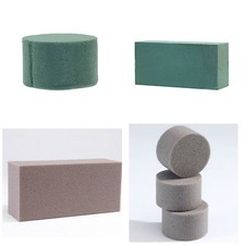 Wet/Dry Floral Foam Floristry Brick/Block Cylinder Fresh/Artificial/Silk Flowers
