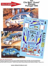 DECALS 1/24 REF 0331 RENAULT