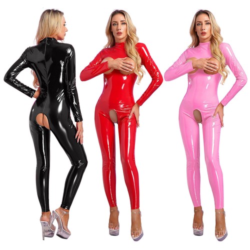 Women metallic leather - women's, open