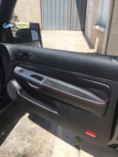 4*NEW Black Leather Door Panel