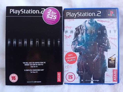 Fahrenheit ps2 black - black, original