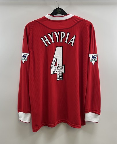 Liverpool matchworn hyypia - matchworn, 4