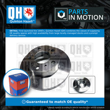 2x Brake Discs Pair Solid fits TALBOT EXPRESS 2.5D Front 85 to 90 CRD93 256mm QH