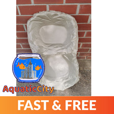 Plastic Waterfall in sand