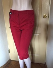 D&G Red Cotton Shorts Trousers