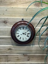 Antique  Clock wall clock 8 Day 2 Spring E.N.Welch MFG Co U.S.A. C:1880s