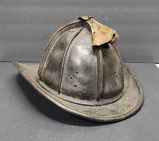 Salty Cairns and Brother Leather Fire Helmet