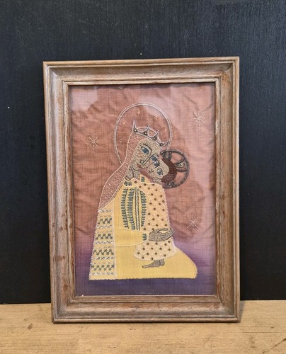 Antique russian religious icon - russian,