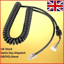 Microphone Mic Cable Yaesu MH-48 A6J MH-42B6J FT1500 FT2900 FT7800 FT8800 FT8900
