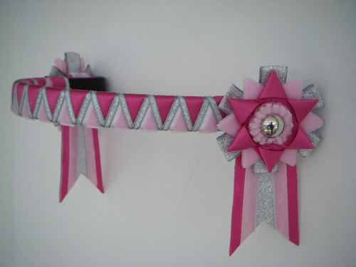 Pink white silver - white, &