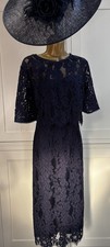 Jacques Vert UK 16 Navy Dress