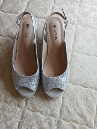 Pavers silver espadrilles - silver,