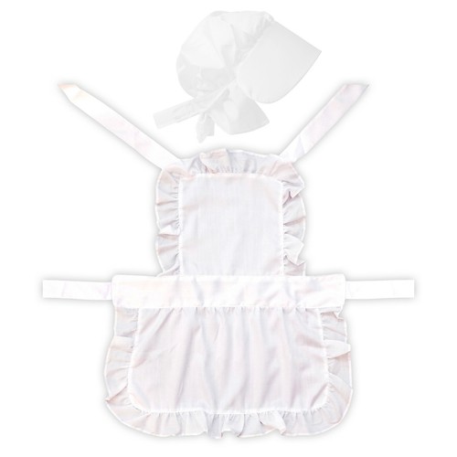Kids white victorian maid full - white,
