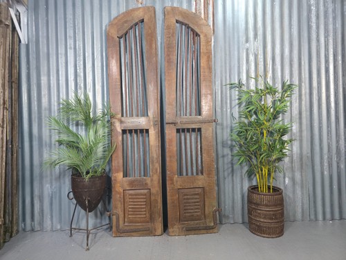 Pair vintage rustic indian - pair,