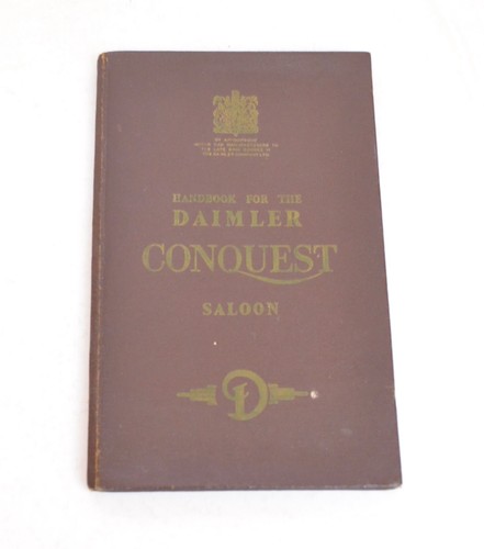 Car handbook manual daimler - car,