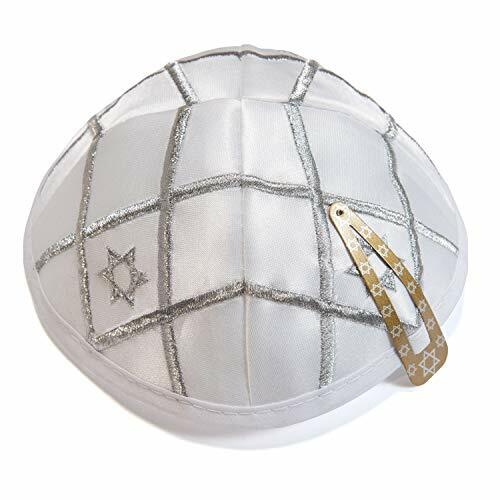 Satin 20cm white silver - satin,