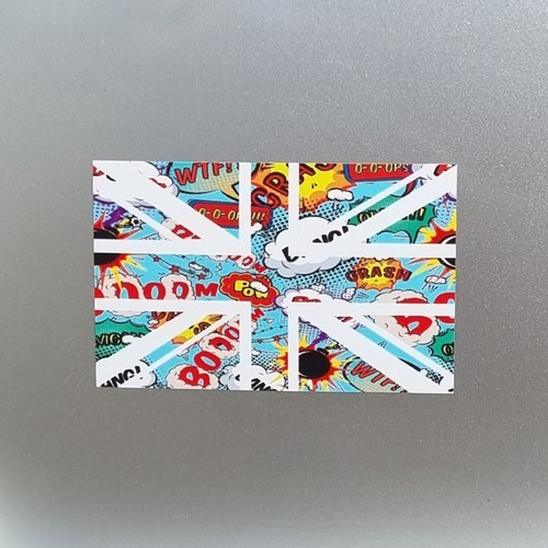 Comic speech bubble union jack - comic,