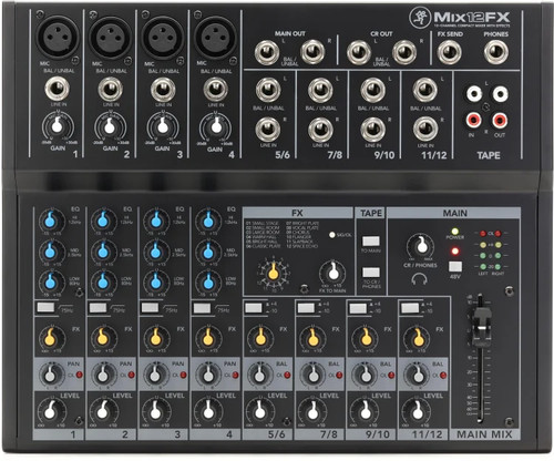 Mackie mix12fx channel - mackie,