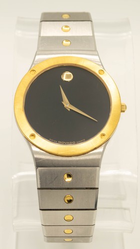 Vintage movado museum two tone - museum,