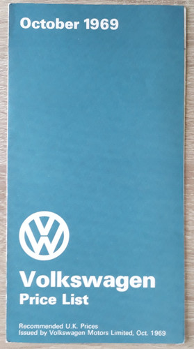 Volkswagen price list - vw,