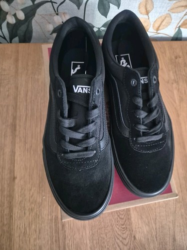 Vans ward triple black shoes - 'triple,