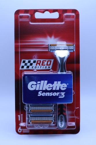 Gillette sensor red edition - gillette,