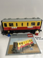 LEGO Trains: Passenger Carriage / Sleeper (7815) 100% Complete