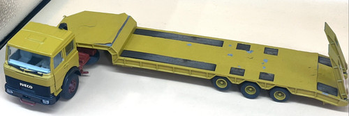 Old cars iveco low loader - iveco,