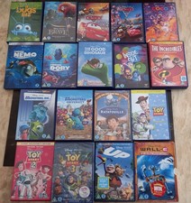Disney Pixar 18 Dvd Collection Bundle Toy Story 1 2 3 Finding Nemo Up Coco Etc