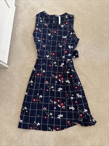 Stella morgan blue navy floral - navy,