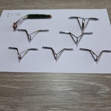 Set of 7 rod rings, tip has