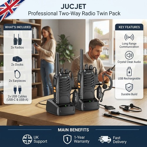 Reliable rechargeable walkie - reliable,