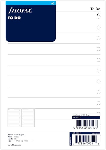 Filofax do - a5,