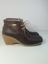 Kickers Womens Brown leather
