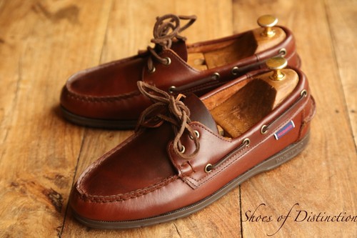 Sebago brown leather - sebago, deck