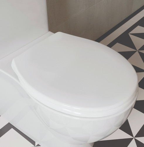 Croydex toilet seat - soft, close