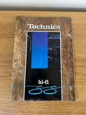 Technics Hi Fi System Brochure