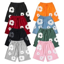 Mens Shorts Cotton Wreath