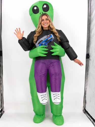 Inflatable alien costume - alien, adult