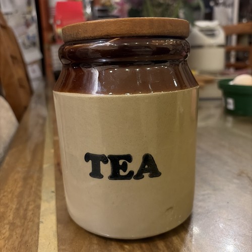 Pearsons tea jar caddy - pearsons,