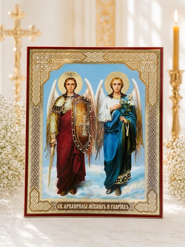 Orthodox icon archangels - of,