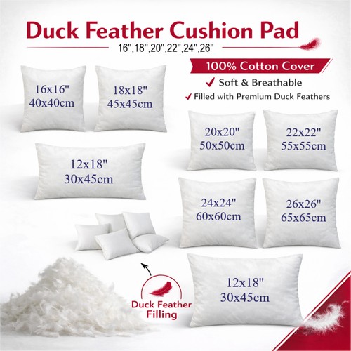 Duck feather down cushion - duck, feather&down