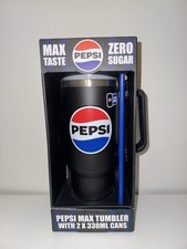 NEW Pepsi Max Steel Tumbler