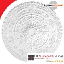 Lightweight Polyurethane Ornate Decorative Ceiling Rose - Grande Gala 95cm