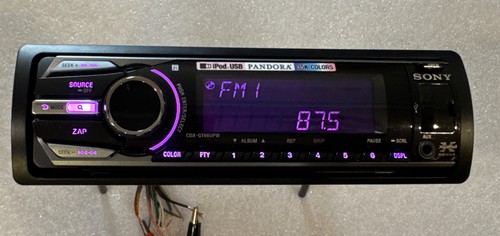 Sony cdx gt66upw player - cdx-gt66upw, car