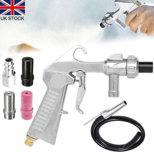 Sand blasting gun - sand,