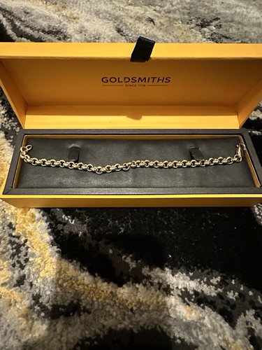 9ct gold belcher bracelet - 9ct,