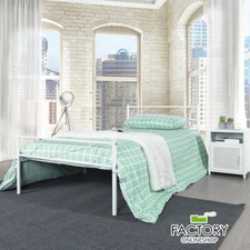 Queen Full Twin Size Bed Frame Metal Mattress Platform Base Headboard Footboard